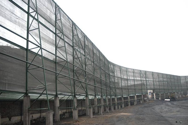 鋼廠防風(fēng)抑塵網(wǎng)解決方案