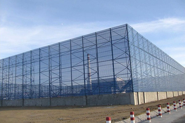 石灰廠防風(fēng)抑塵網(wǎng)解決方案